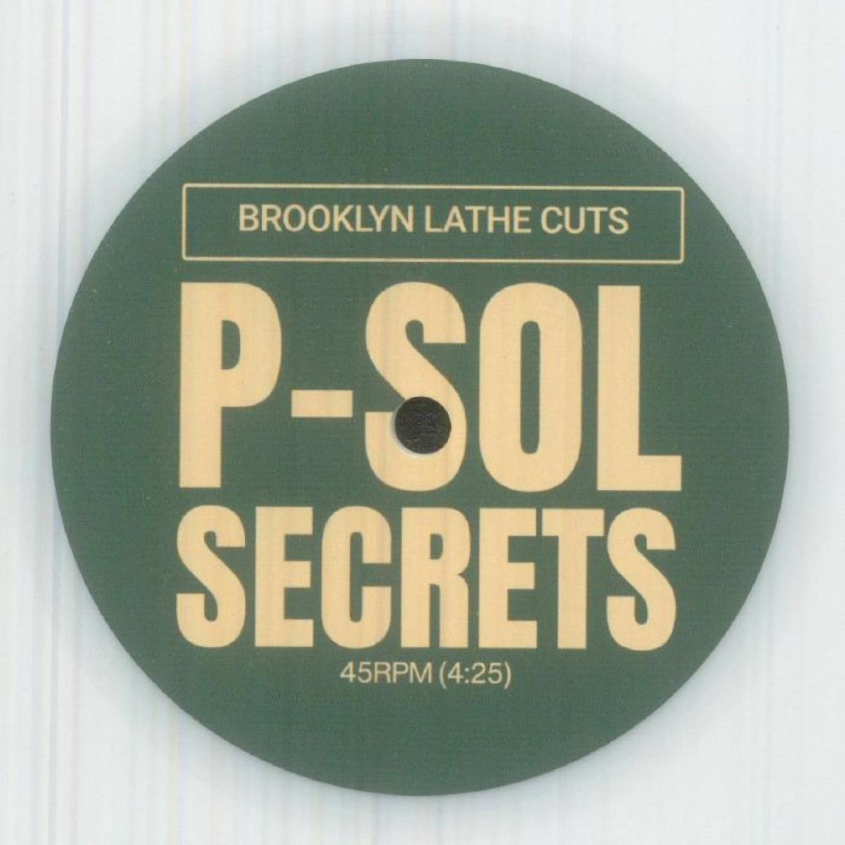 P Sol — Secrets | Dancing Vinyl